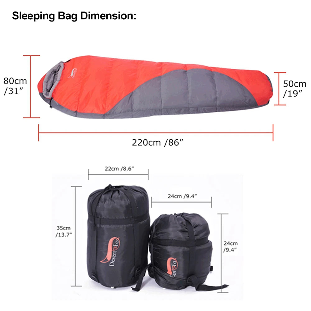 Desert & Fox Mummy Sleeping Bag