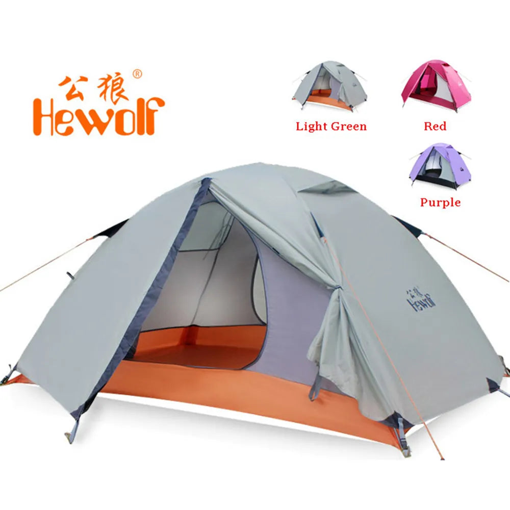 Hewolf 1595 Outdoor Double Layer Ultralight Tent