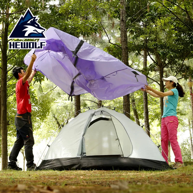 Hewolf 1595 Outdoor Double Layer Ultralight Tent