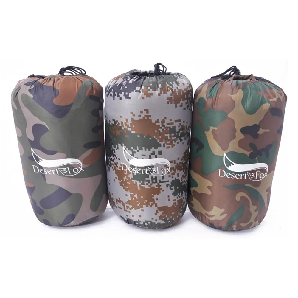 Desert & Fox Camouflage Sleeping Bag Ultralight