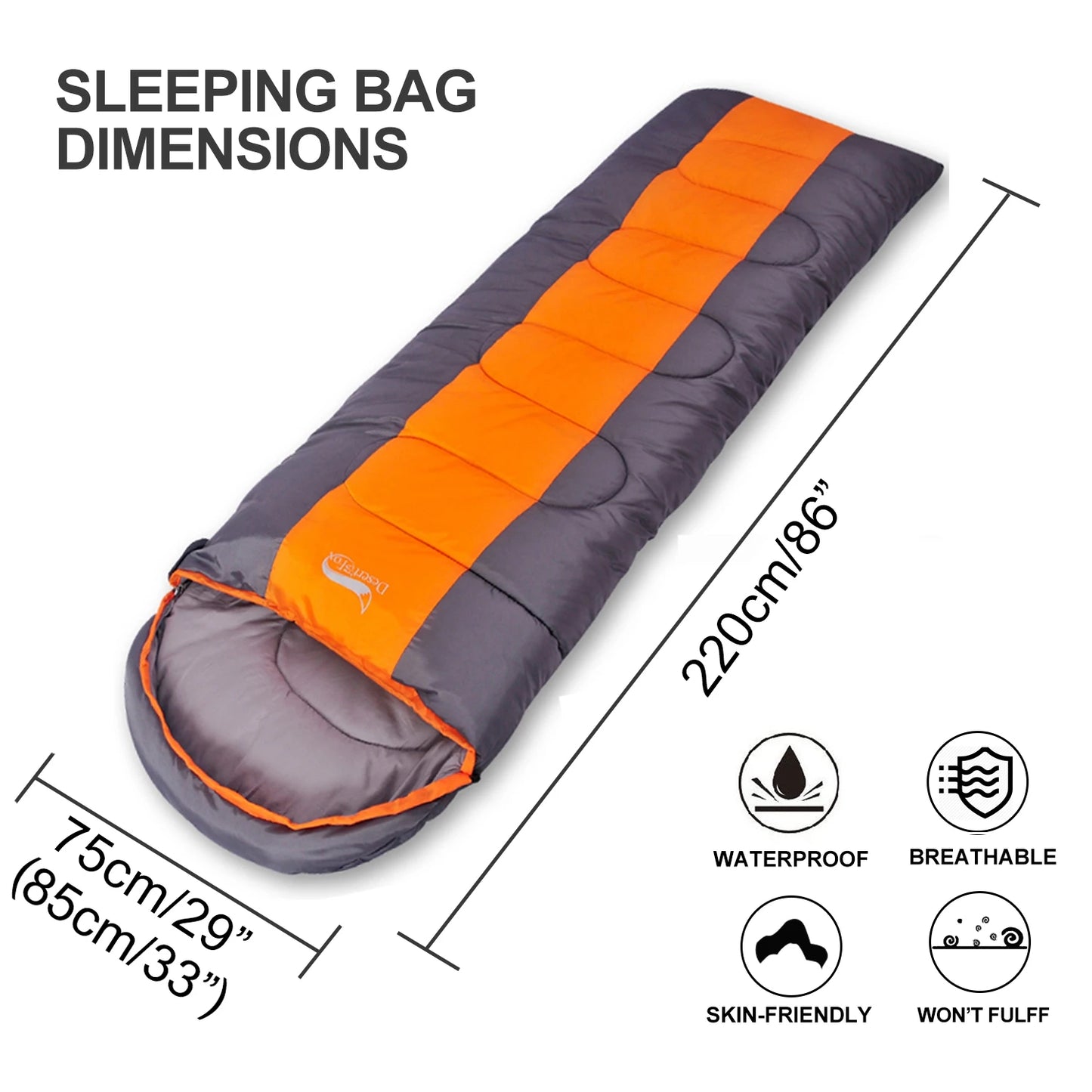 Desert & Fox Warm Sleeping Bags