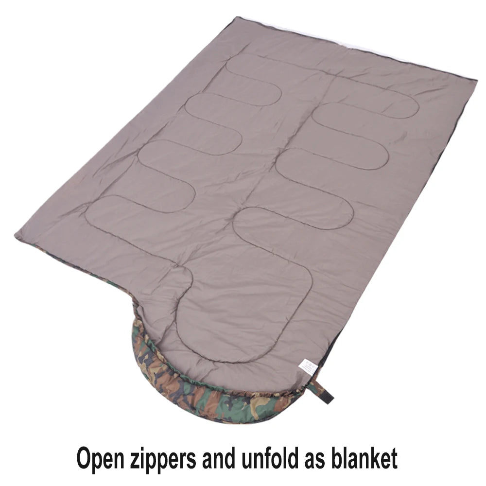 Desert & Fox Camouflage Sleeping Bag Ultralight