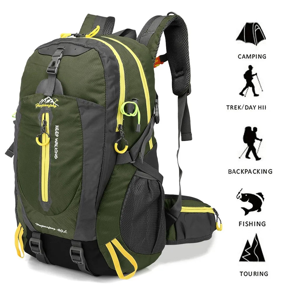 40L Outdoor Waterproof Backpack