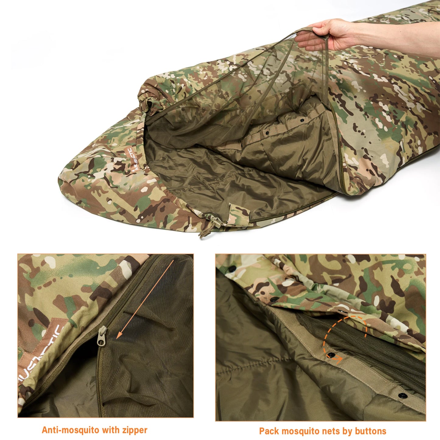 MT Army Force Defense 4  Sleeping Bags Military Modular Sleeping System