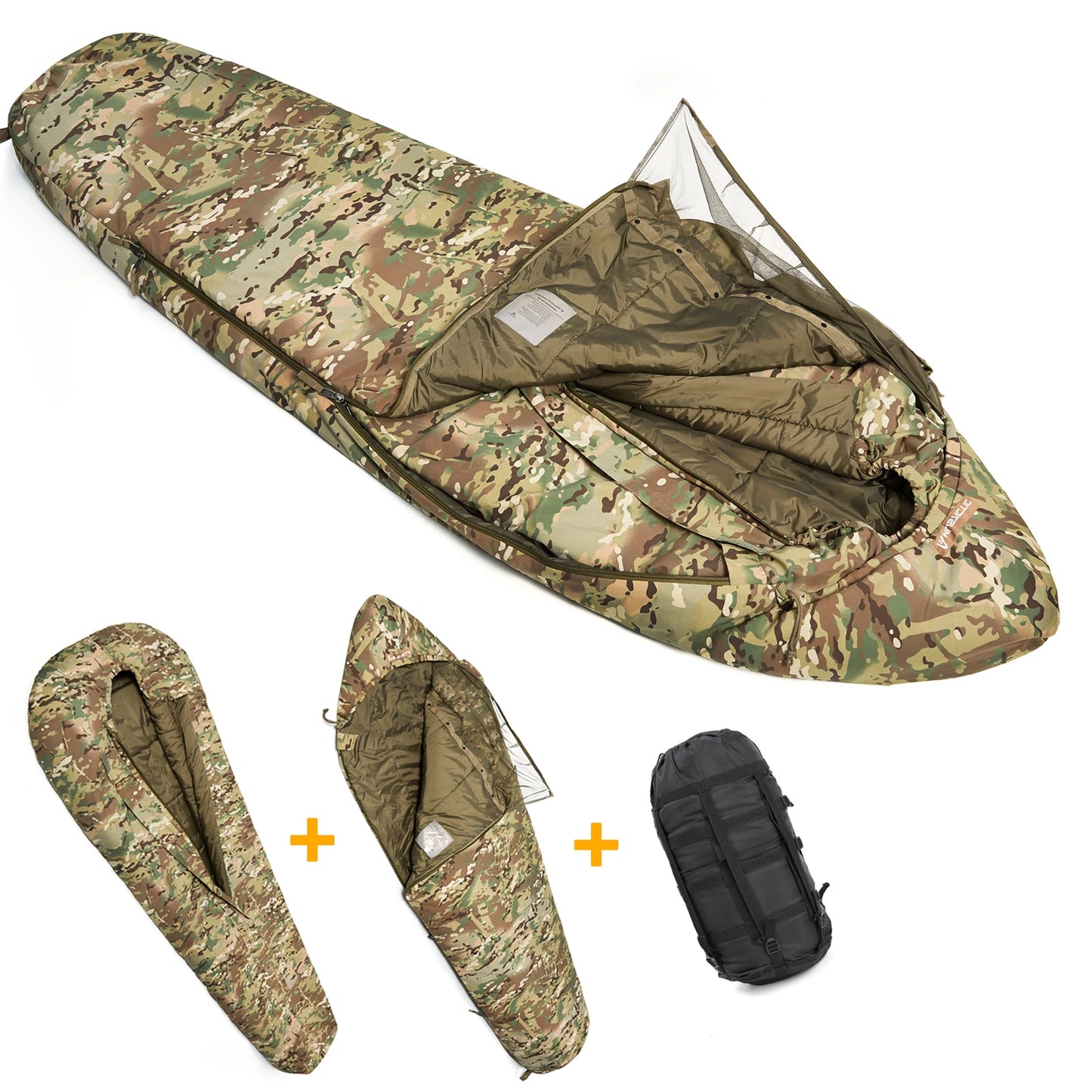 MT Army Force Defense 4  Sleeping Bags Military Modular Sleeping System